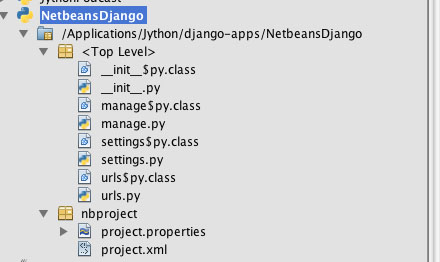 Sample Netbeans Django Project.